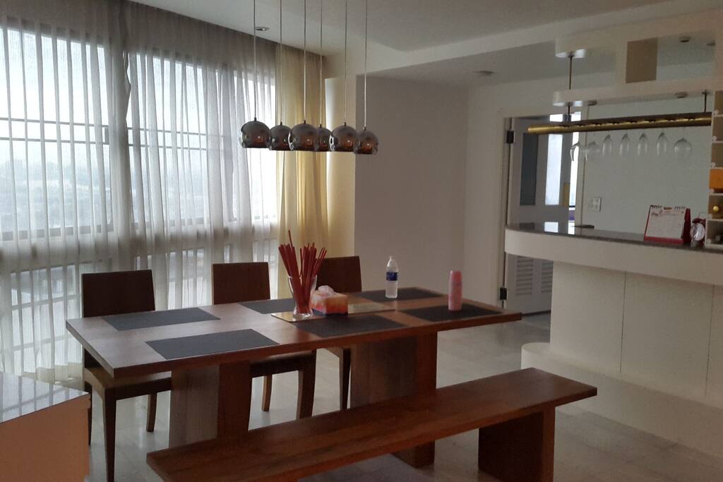Dining area which guests can feel free to use