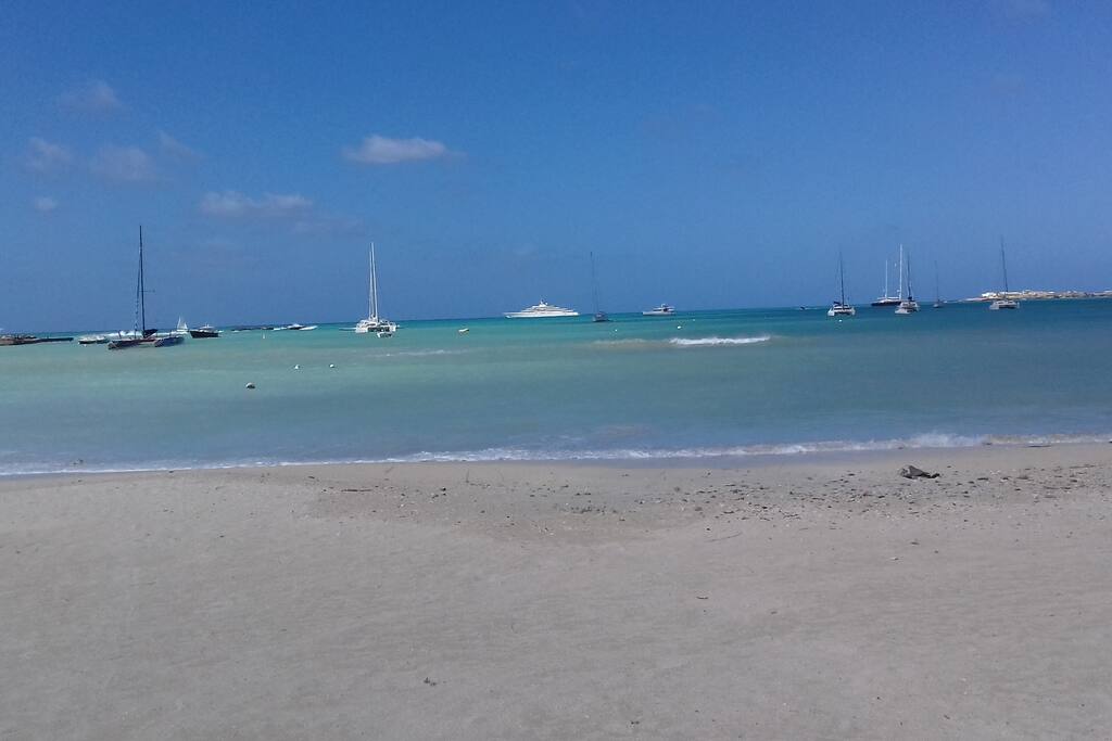 KimSha Beach only a few steps away
