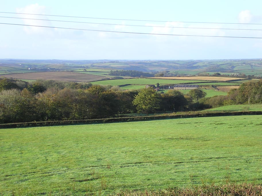 View from the Old Wheelwright's Workshop