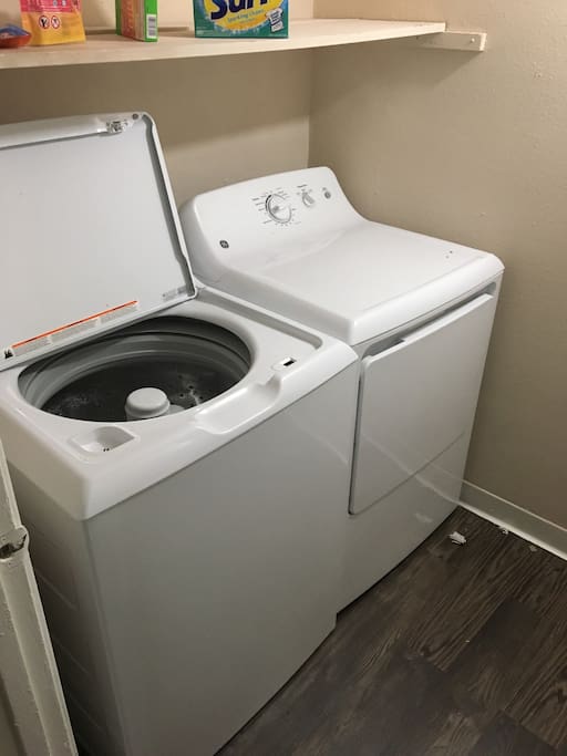Laundry room available for use!