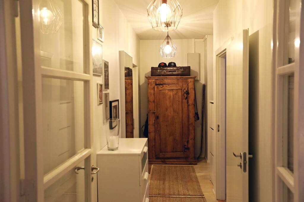 The hall