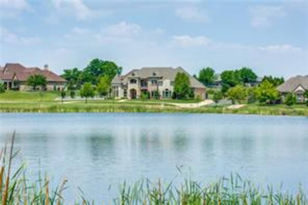 View from the lake