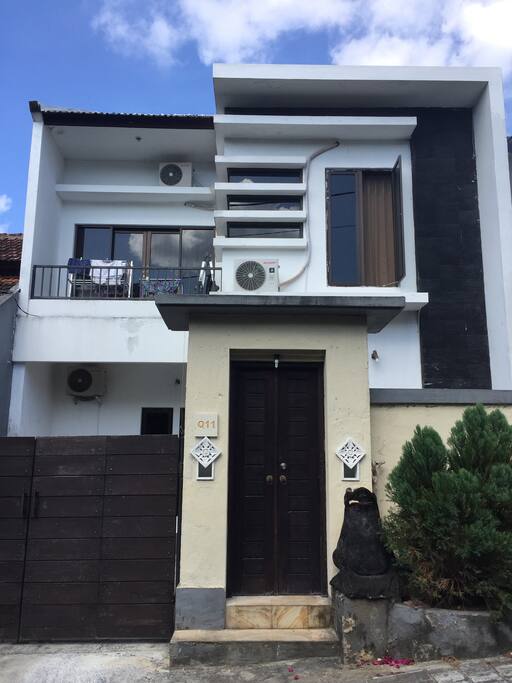Villa view from outside