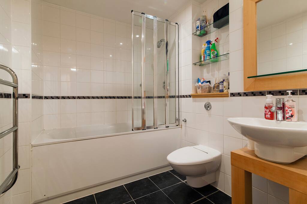 The bathroom which guests will have to themselves.