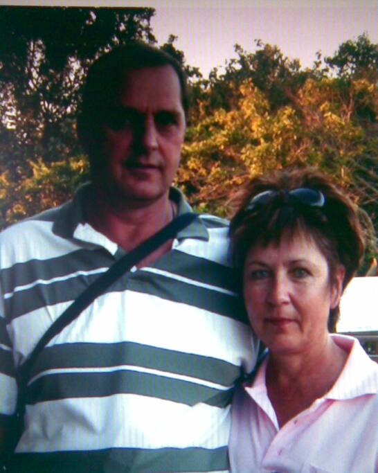 Your hostess Brenda with Dave