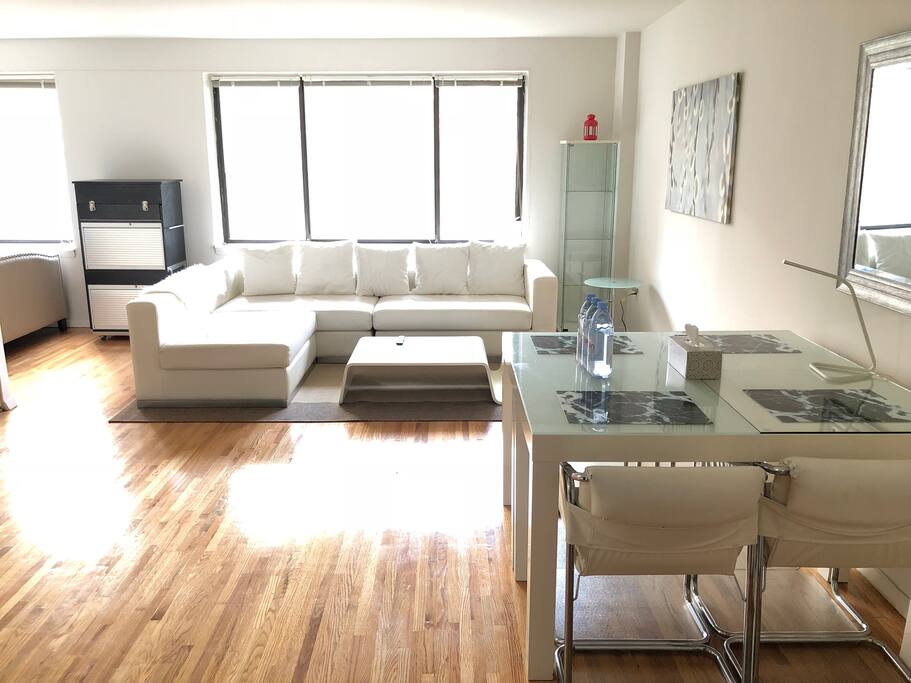 North facing with a ton of natural light