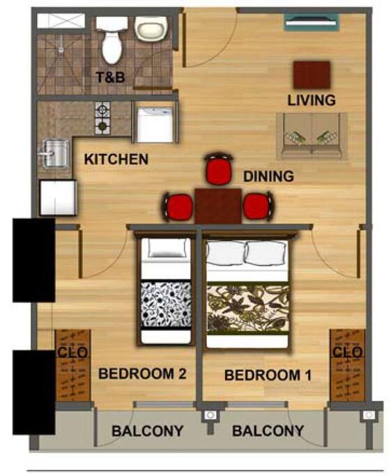 Unit Top View