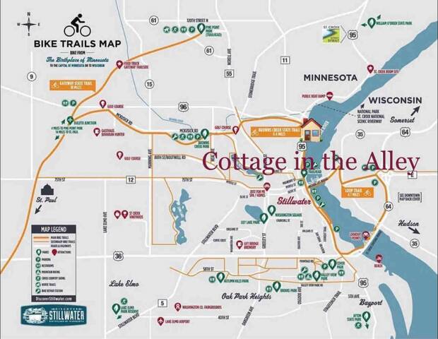 Cottage in the Alley, River View, Stillwater gallery image 3