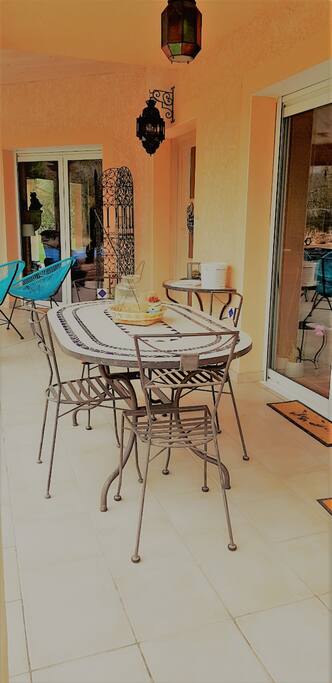 Terrasse commune