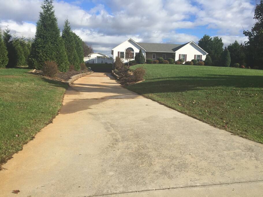 Private parking lot for basement apartment
