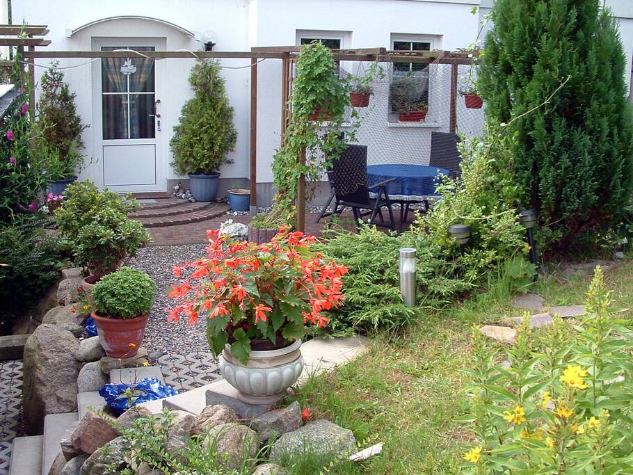 Eingang in die FerienWohnung