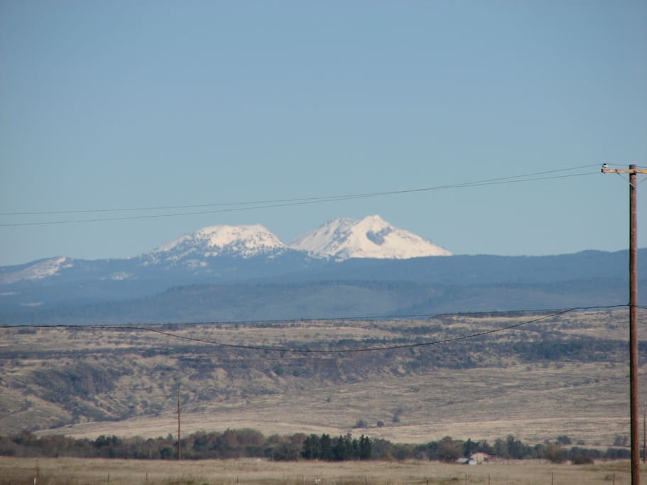 Mt. Lassen - 80 miles northeast