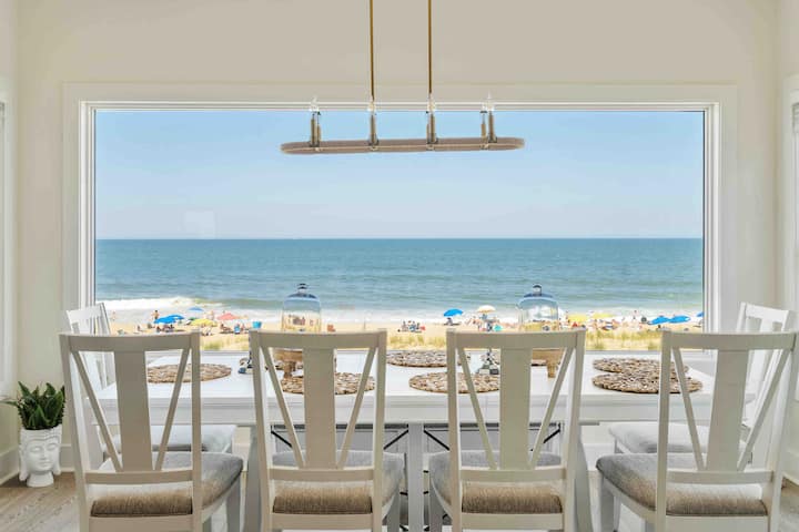 Beachfront Luxury Villa in Dewey Beach, Two Master