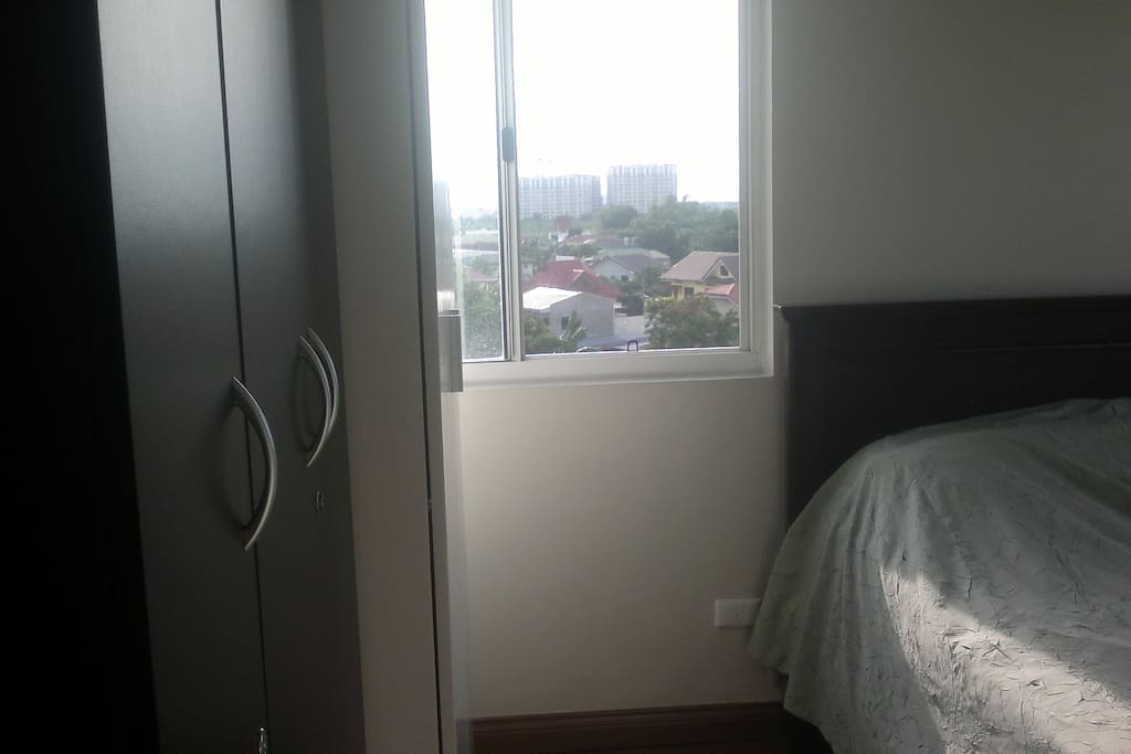 Manila Bay view from the bedroom
