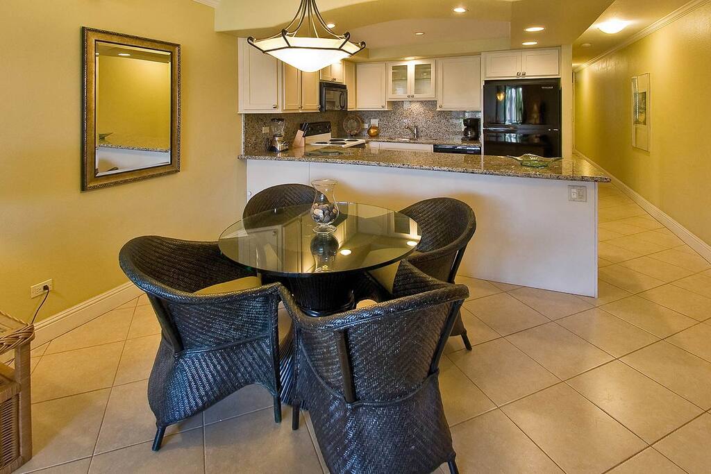 fully equipped kitchen
