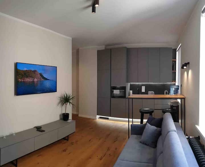 Stylish, new, quiet 1Br apartment in Riga Center