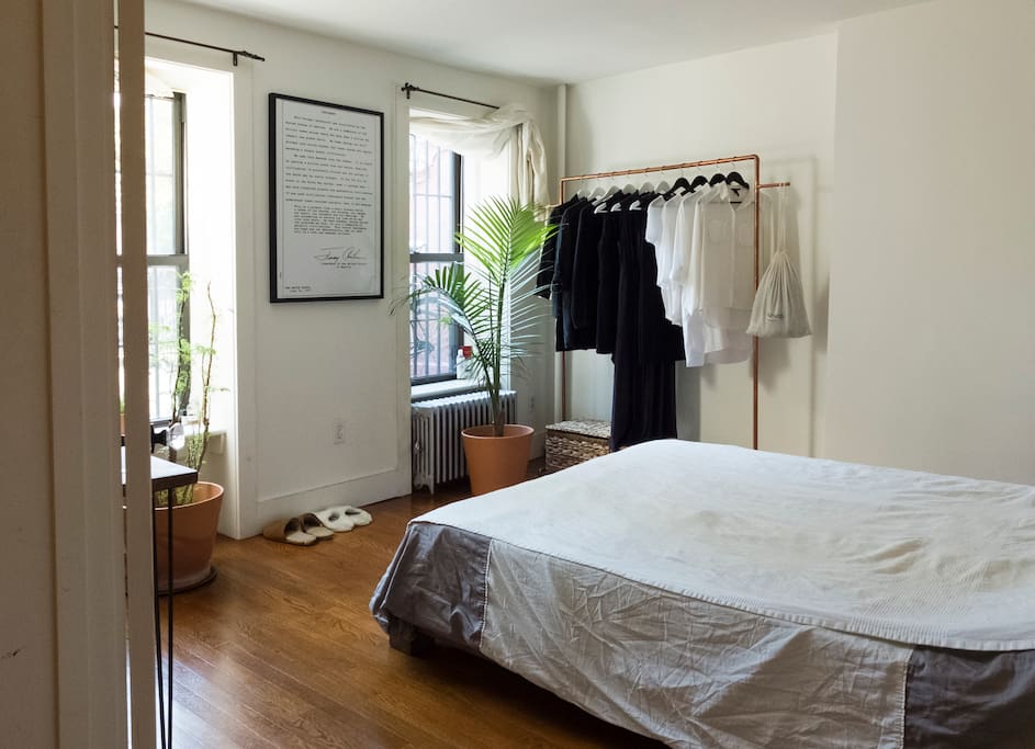 bright bedroom