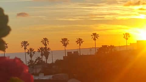 3 playas a corta distancia. Vista a la costa