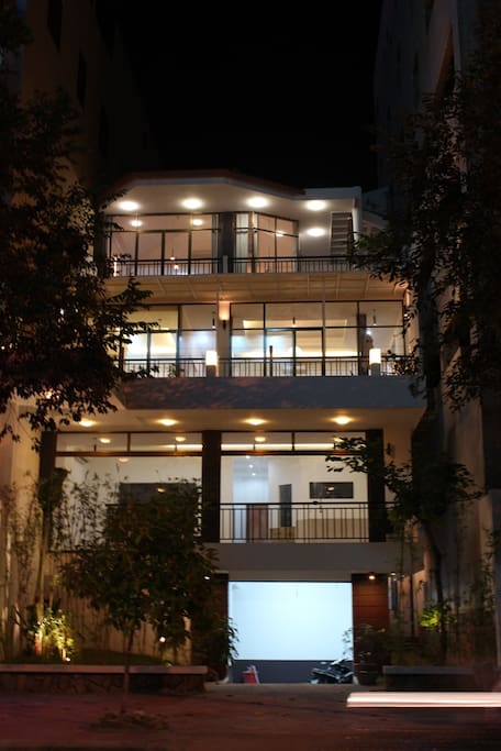 Front-view of our house