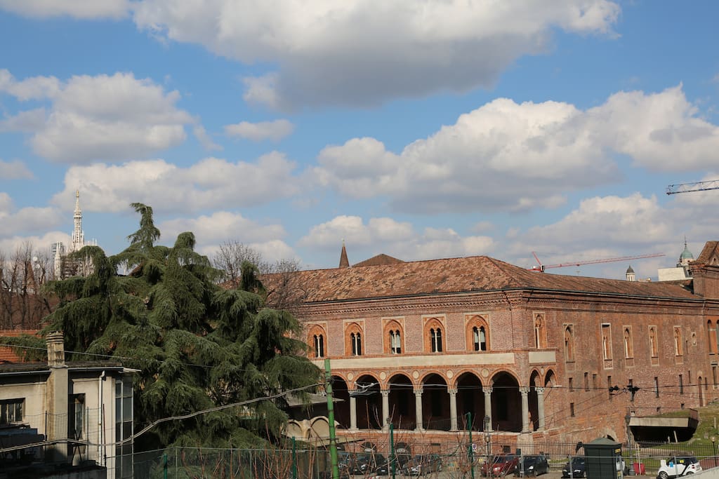 Vista Duomo e Università Statale