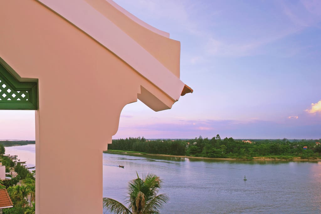 View from Balcony of the room