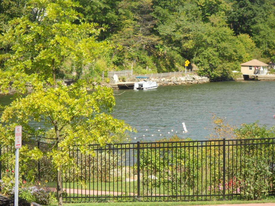 View from front porch