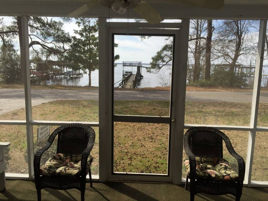 Screened Front Porch