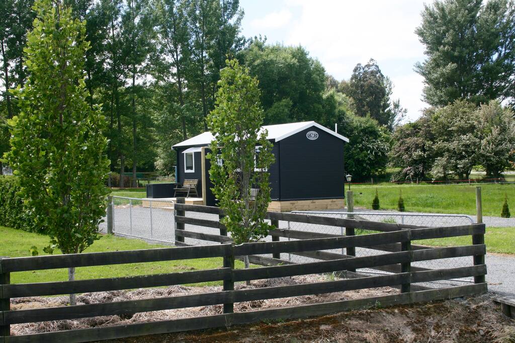 Plenty of off street parking, turning space and gates for added security