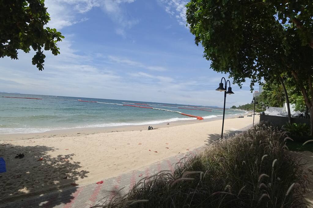 Beachfront area