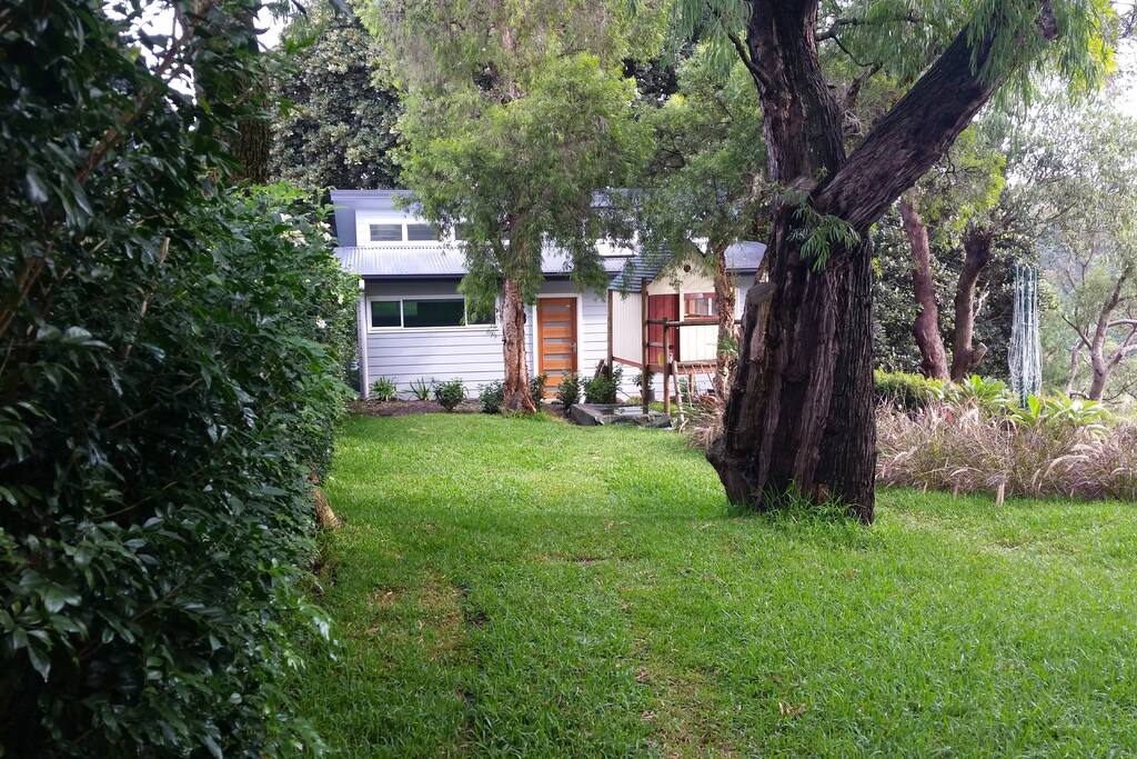 Garden and apartment location