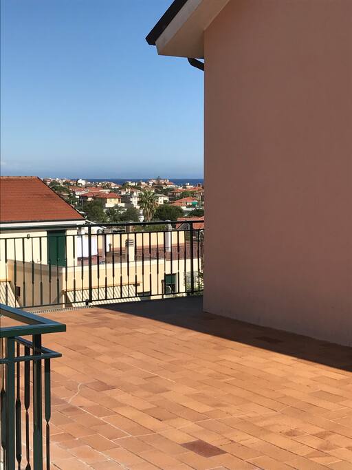 Terrasse mit Meerblick
