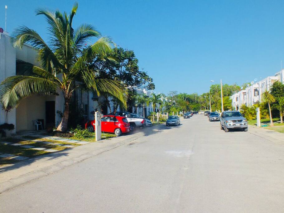 vista de la calle de la Privada