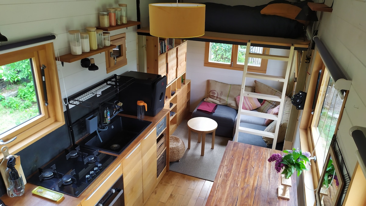 Airbnb performant: Tiny House in Roannaise Côte à Loire
