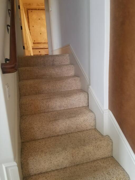 Stairs to bedroom