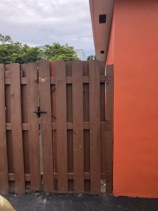 Private entrance