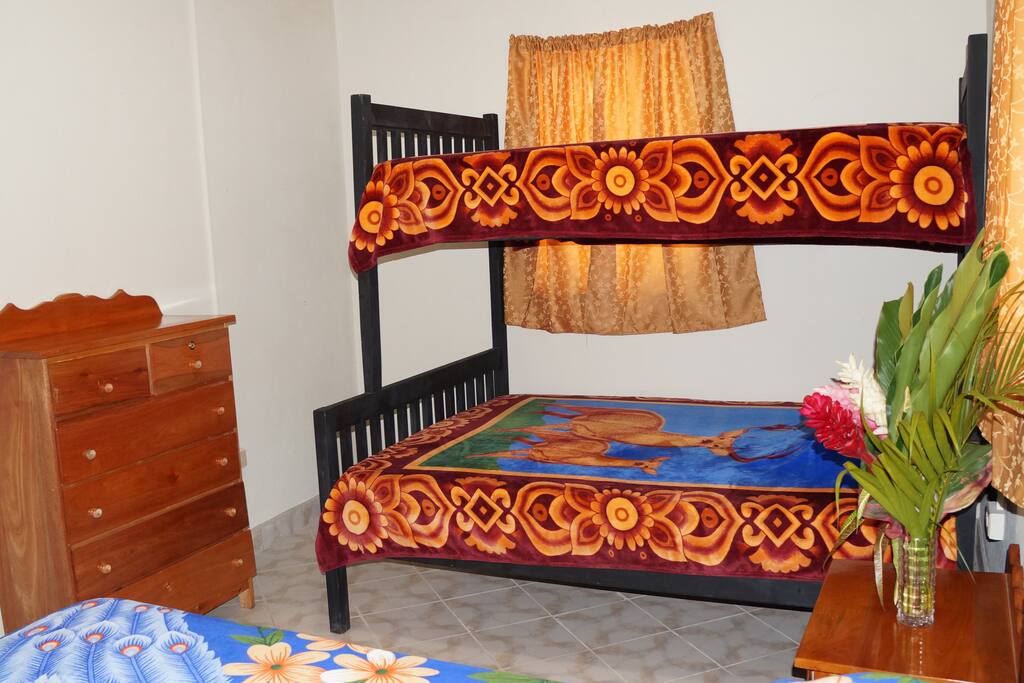 2 Rooms with Bunk Beds , Bottom is a Double and Top is a Twin