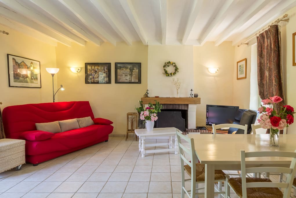 Salon et coin repas