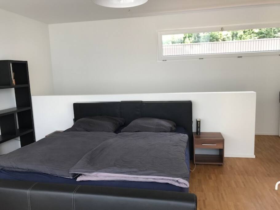 the bedroom