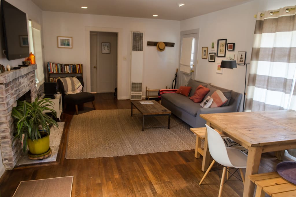 Eating and living area