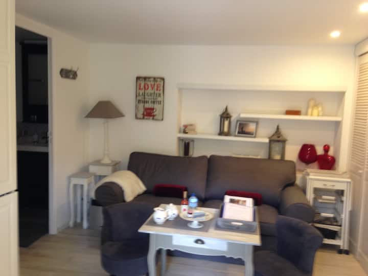 Дневна соба со поглед на терасата