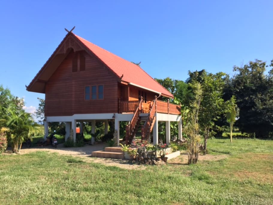 Ground with house