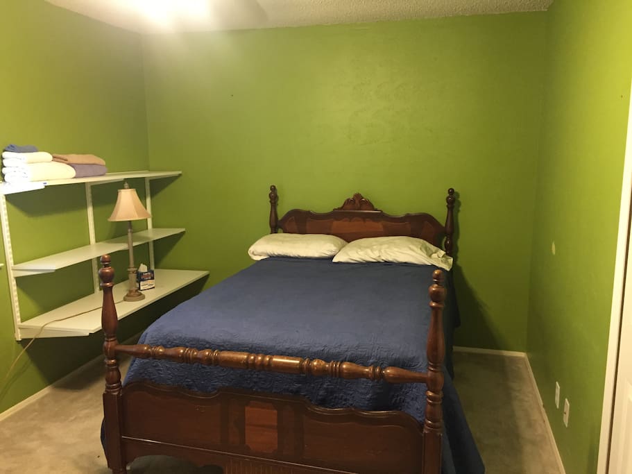 Bedroom with Full-Sized Bed.