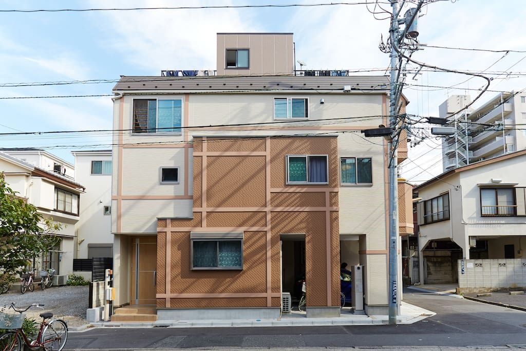 The house from the side