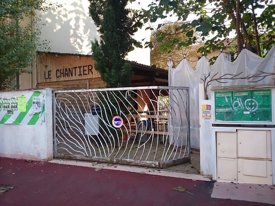 Entrée du jardin