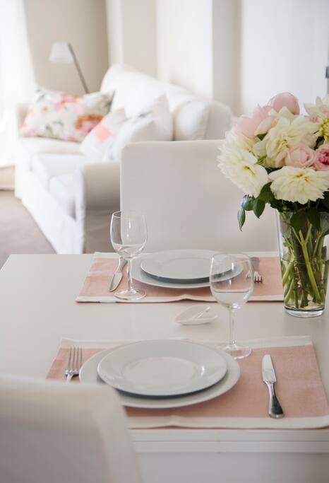 Cosy dining area