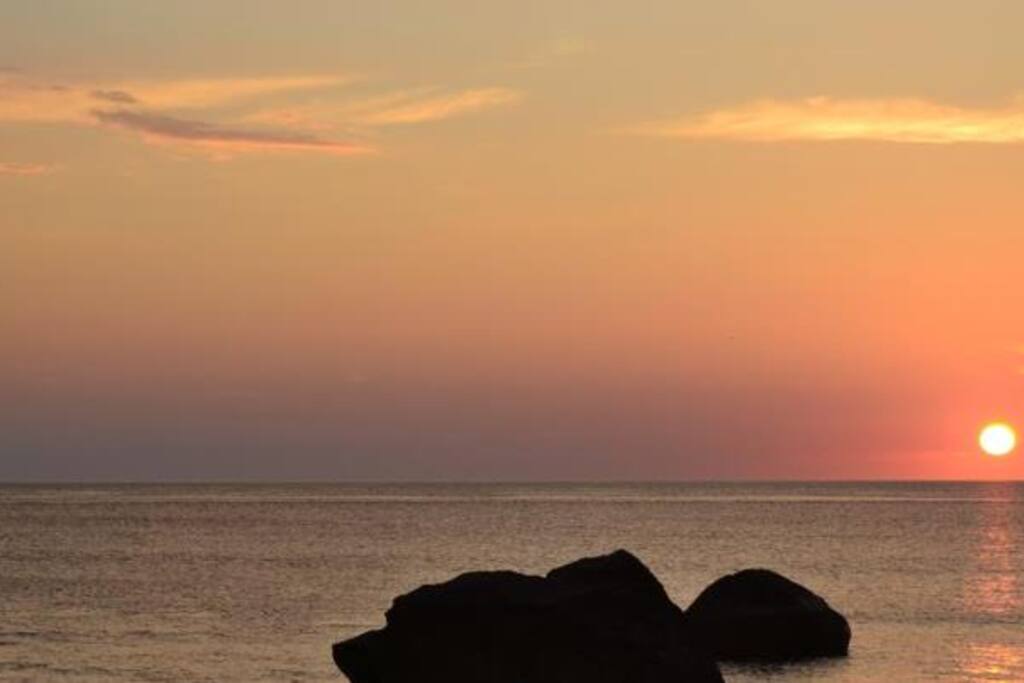 Sunrise at the beach