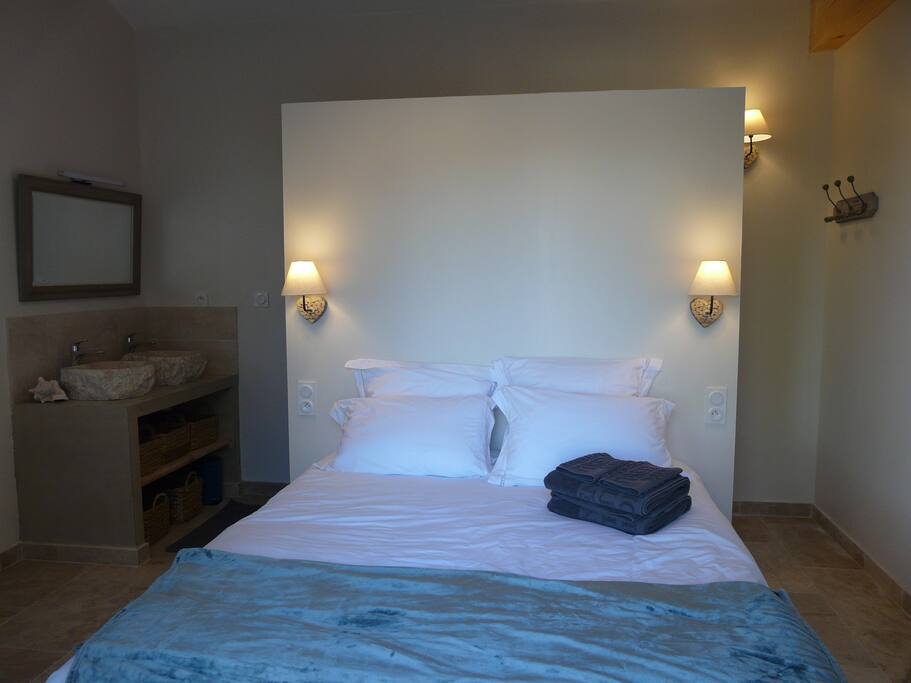 Chambre parentale douche italienne