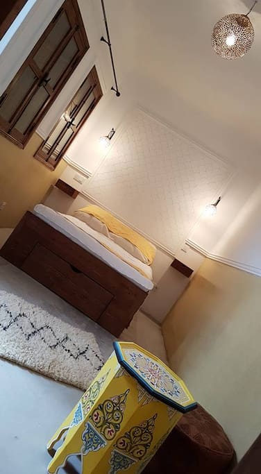 Our "Desert Dune" room