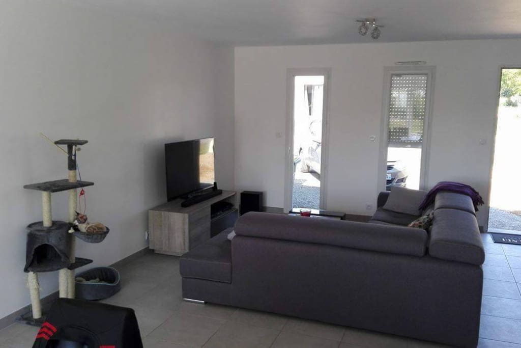 maison neuve accueillante à 20 min de la mer
