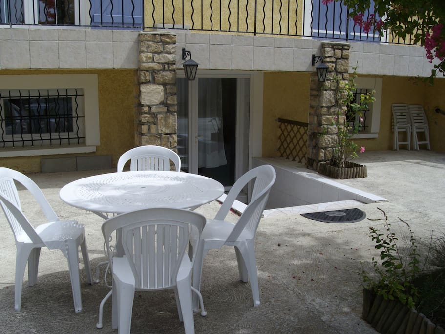 Terrasse privée